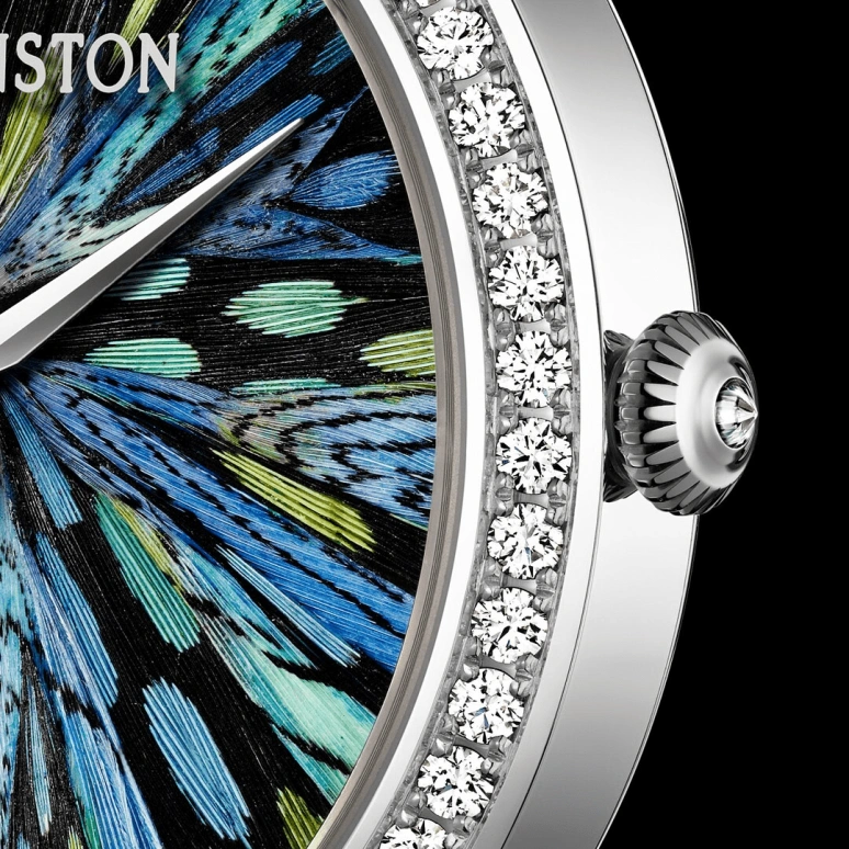 Harry Winston,The Premier 36mm,36mm,Gold,White Gold,Quartz,In-house Caliber,Closed,PRNQHM36WW010