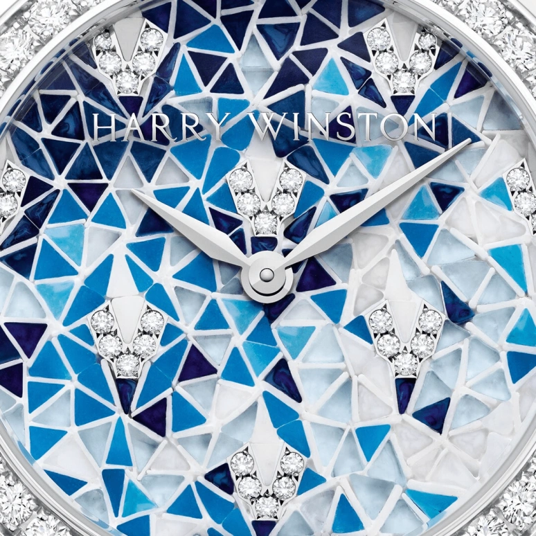 Harry Winston,The Premier 36mm,36mm,Gold,White Gold,Automatic,In-house Caliber,Open,PRNAHM36WW024