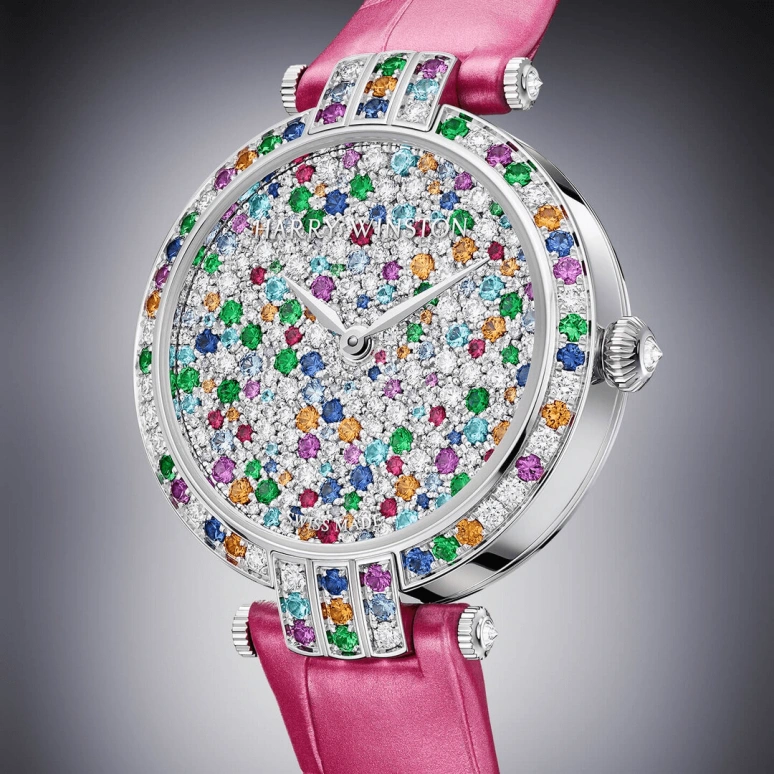 Harry Winston,The Premier 31mm,31mm,Gold,White Gold,Automatic,In-house Caliber,Open,PRNAHM31WW001