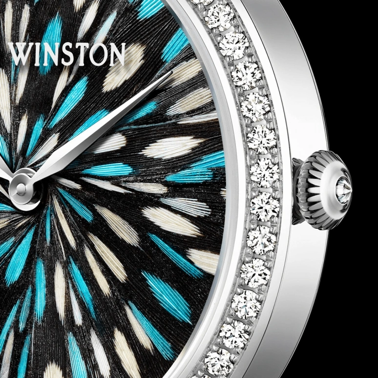 Harry Winston,The Premier 36mm,36mm,Gold,White Gold,Quartz,In-house Caliber,Closed,PRNQHM36WW011