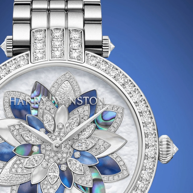 Harry Winston,The Premier 31mm,31mm,Gold,White Gold,White,Automatic,In-house Caliber,Mother of Pearl,PRNAHM31WW003