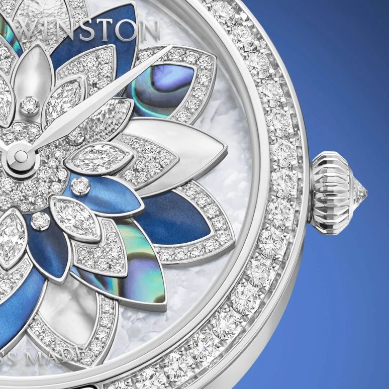Harry Winston,The Premier 31mm,31mm,Gold,White Gold,White,Automatic,In-house Caliber,Mother of Pearl,PRNAHM31WW004