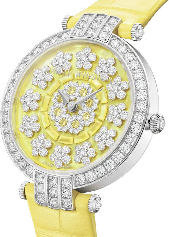 Harry Winston,The Premier 36mm,36mm,White Gold,Yellow,Automatic,In-house Caliber,Round,PRNAHM36WW047