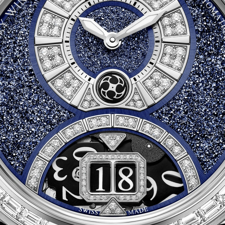 Harry Winston,The Ocean 42.2mm,42.2mm,Gold,White Gold,Automatic,In-house Caliber,Open,OCEABD42WW003