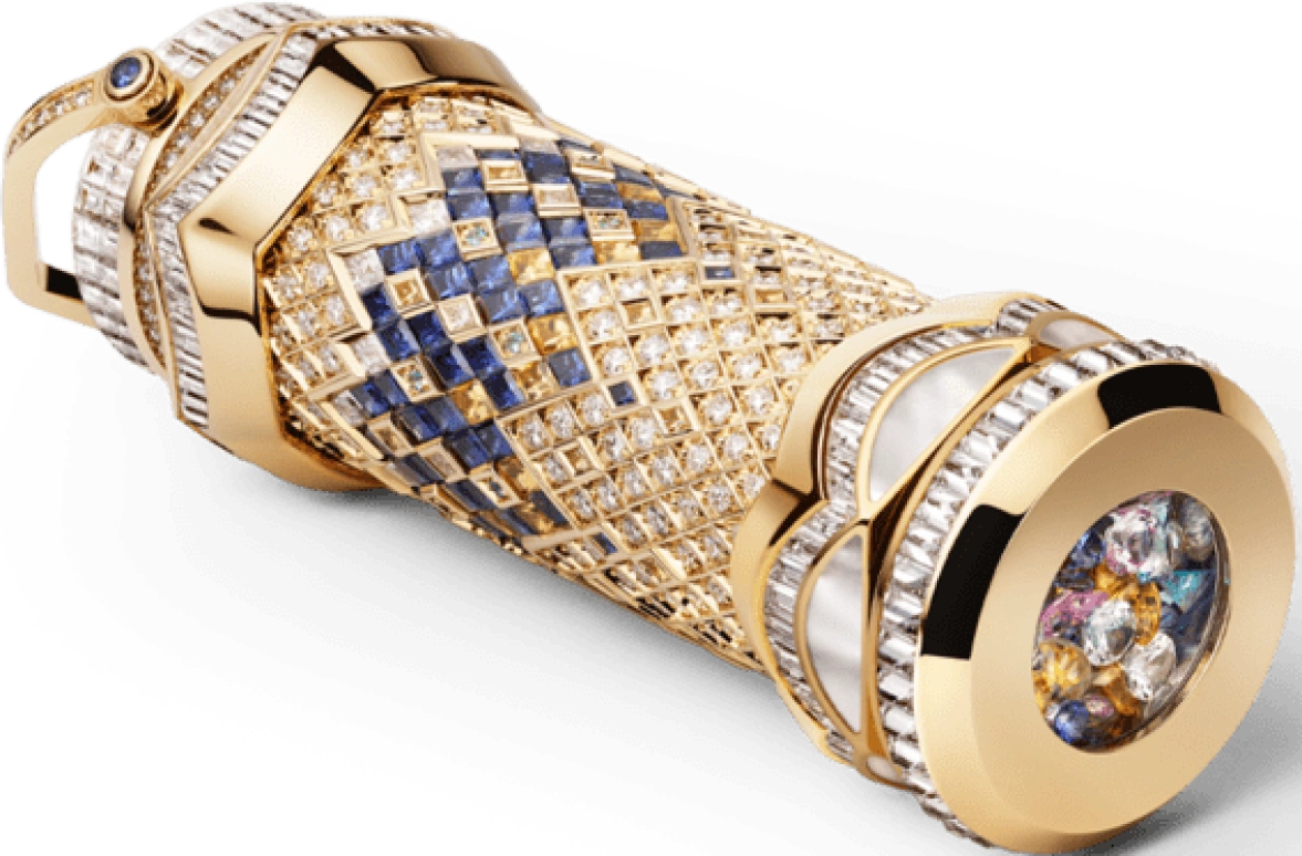 Harry Winston,High Jewelry Timepieces 18.75mm,18.75mm,Yellow Gold,Gold,White,Quartz,In-house Caliber,Mother of Pearl,HJTQHM00YY001