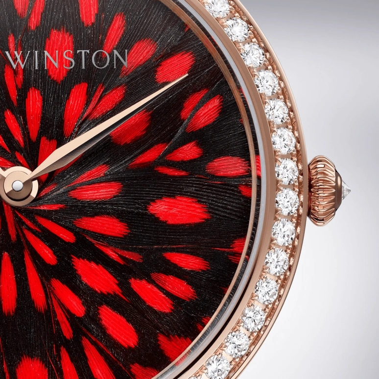Harry Winston,The Premier 36mm,36mm,Rose Gold,Gold,Quartz,In-house Caliber,Closed,PRNQHM36RR006