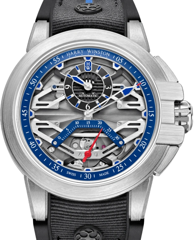 Harry Winston,The Ocean 42.2mm,42.2mm,Zalium,Automatic,In-house Caliber,Open,OCEASR42ZZ001