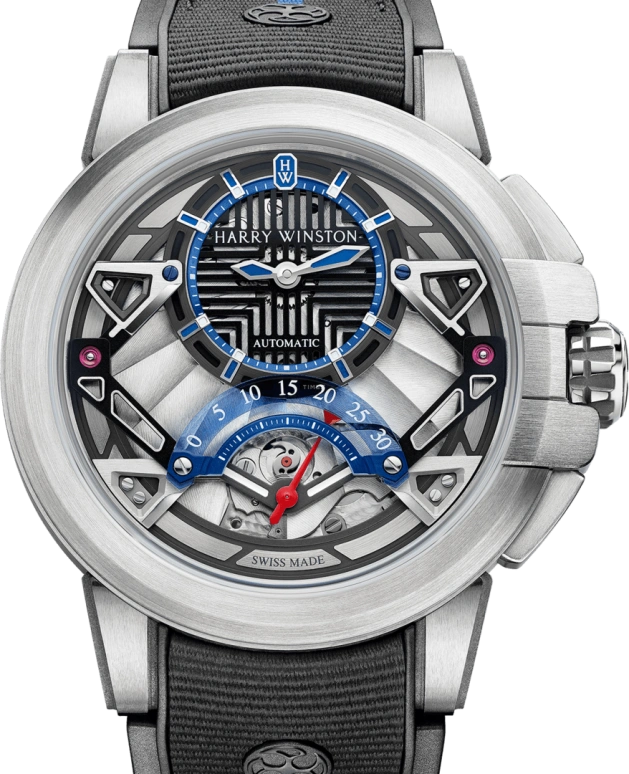 Harry Winston,The Ocean 42.2mm,42.2mm,Zalium,Automatic,In-house Caliber,Open,OCEARS42ZZ001
