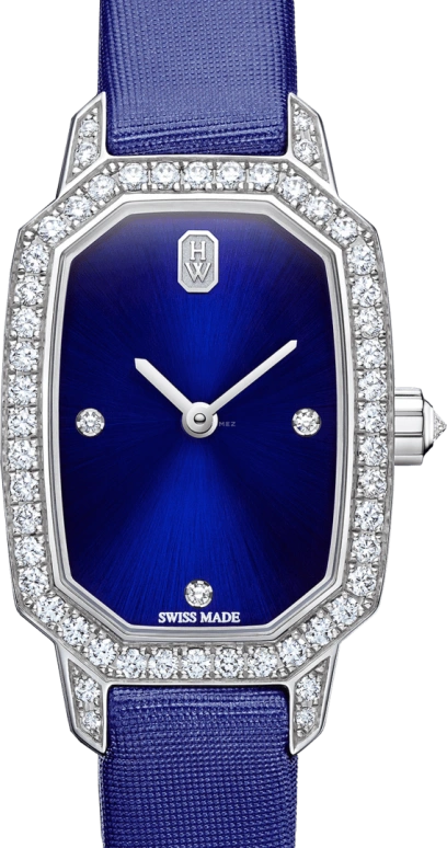 Harry Winston,Emerald 17.7x24mm,17.7x24mm,Gold,White Gold,Quartz,In-house Caliber,Closed,EMEQHM18WW001