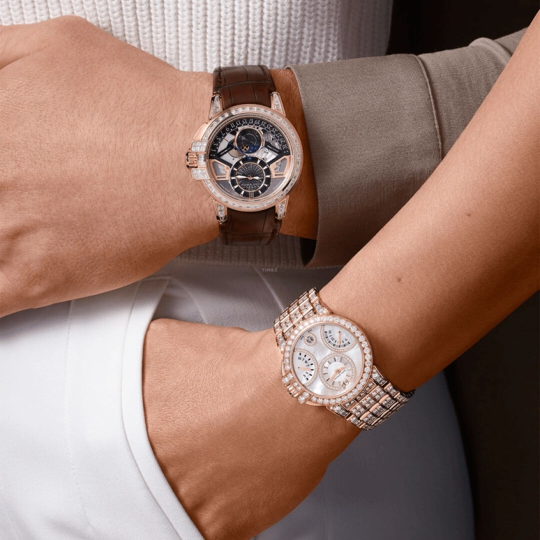 Harry Winston,The Ocean 36mm,36mm,Rose Gold,Gold,White,Automatic,In-house Caliber,Mother of Pearl,OCEABI36RR037