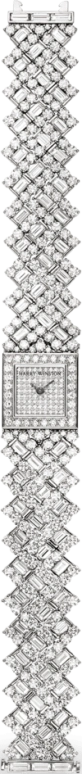 Harry Winston,High Jewelry Timepieces 17.5x17.5mm,17.5x17.5mm,Platinum,Quartz,In-house Caliber,Closed,HJTQHM18PP004