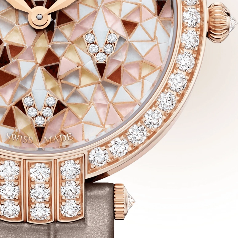 Harry Winston,The Premier 36mm,36mm,Rose Gold,Gold,Automatic,In-house Caliber,Open,PRNAHM36RR025