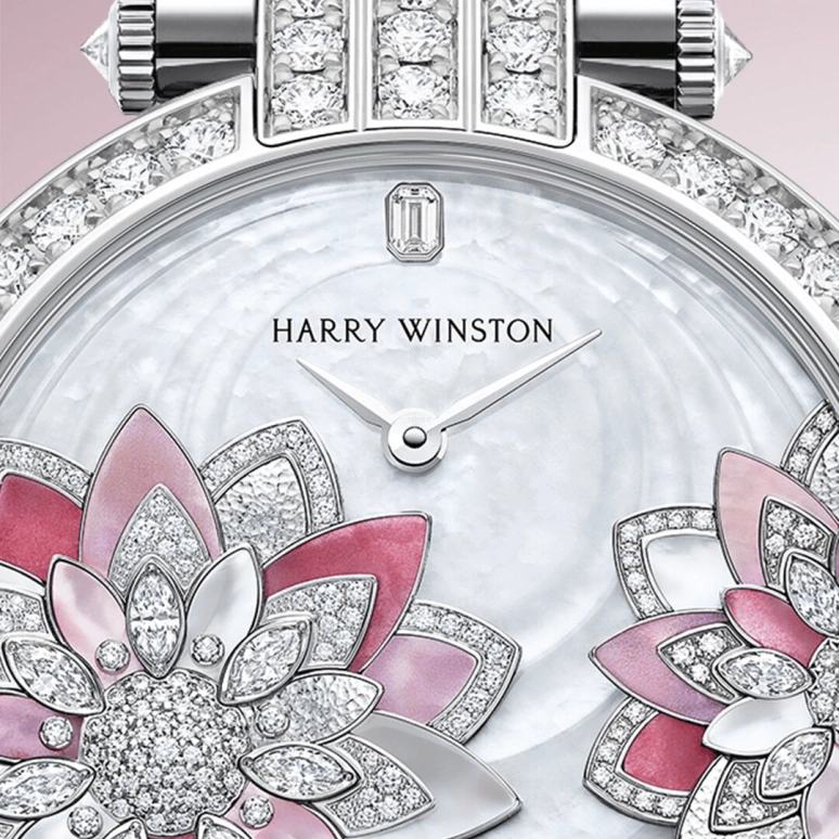 Harry Winston,The Premier 36mm,36mm,Gold,White Gold,White,Automatic,In-house Caliber,Mother of Pearl,PRNAHM36WW034