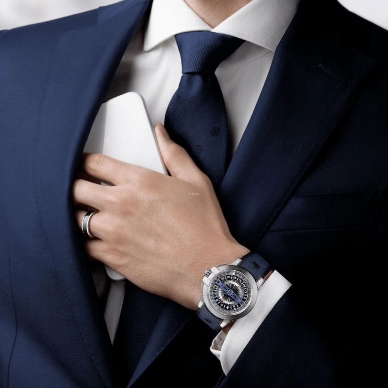 Harry Winston,The Ocean 42.2mm,42.2mm,Rose Gold,Gold,Automatic,In-house Caliber,Open,OCEAHR42RR001