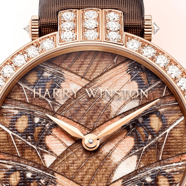Harry Winston,The Premier 36mm,36mm,Rose Gold,Gold,Automatic,In-house Caliber,Open,PRNAHM36RR008