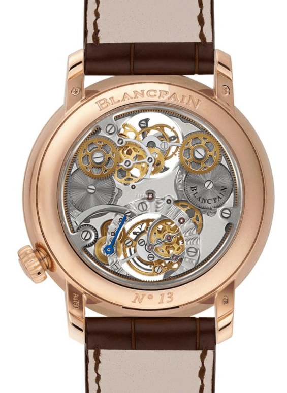 Harry Winston,The Ocean 45.60mm,45.60mm,Rose Gold,Grey,Transparent,Handwound,Tourbillon,Big Date,OCEMTD45RR004
