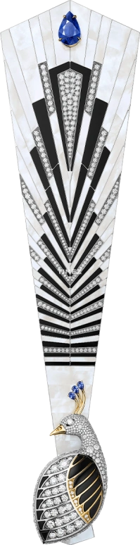 Harry Winston,High Jewelry Timepieces 33mm,33mm,White Gold,Yellow Gold,Silver,Quartz,In-house Caliber,Other,HJTQHM00WW006