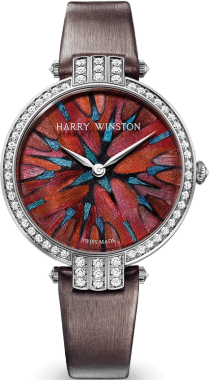 Harry Winston,The Premier 36mm,36mm,Gold,White Gold,Quartz,In-house Caliber,Closed,PRNQHM36WW008