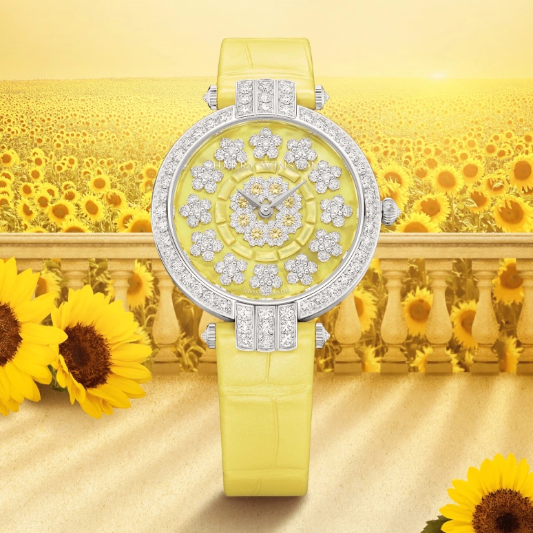 Harry Winston,The Premier 36mm,36mm,White Gold,Yellow,Automatic,In-house Caliber,Round,PRNAHM36WW047