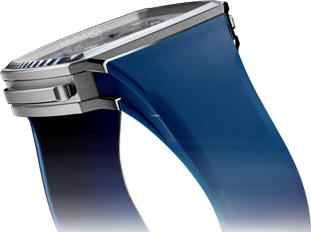 Hautlence,Vagabonde 43x50.80mm,43x50.80mm,Stainless Steel,Silver,Black,Automatic,Jumping Hours,跳分,AD30,AD30-ST00-4
