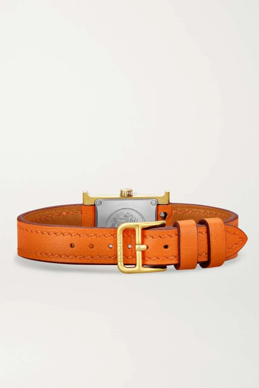 Hermès,Heure H 17.20mm,17.20mm,Stainless Steel,Silver White,Quartz,Sapphire,Square,W037895WW00