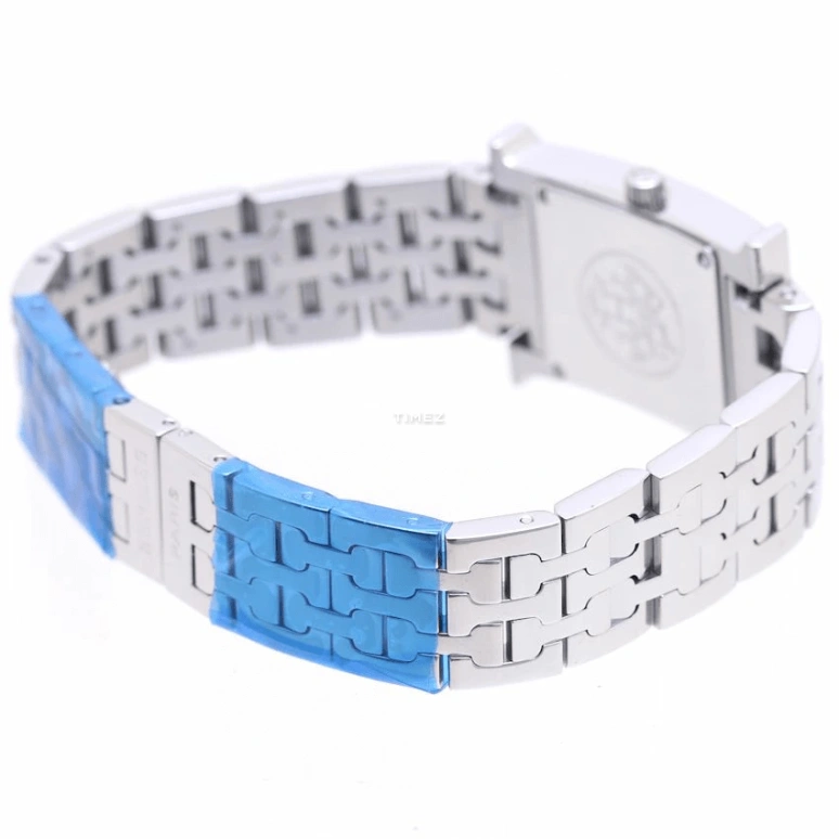 Hermès,H Hour 30x21mm,30x21mm,Stainless Steel,Blue,Quartz,Sapphire,Crystal Glass,Square,HH1,HH1.210.284/4804