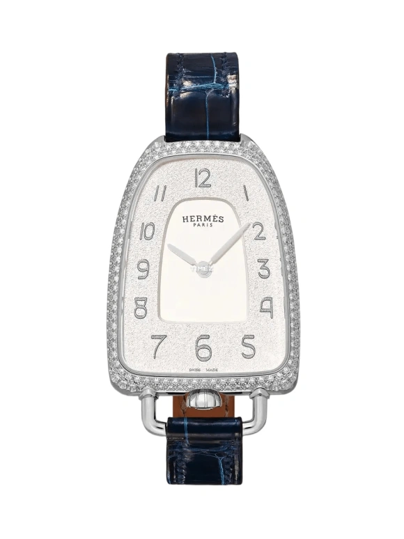 Hermès,Galop D'Hermès 40.80mm,40.80mm,Stainless Steel,Silver White,Quartz,Sapphire,Crystal Glass,Other,W047887WW00