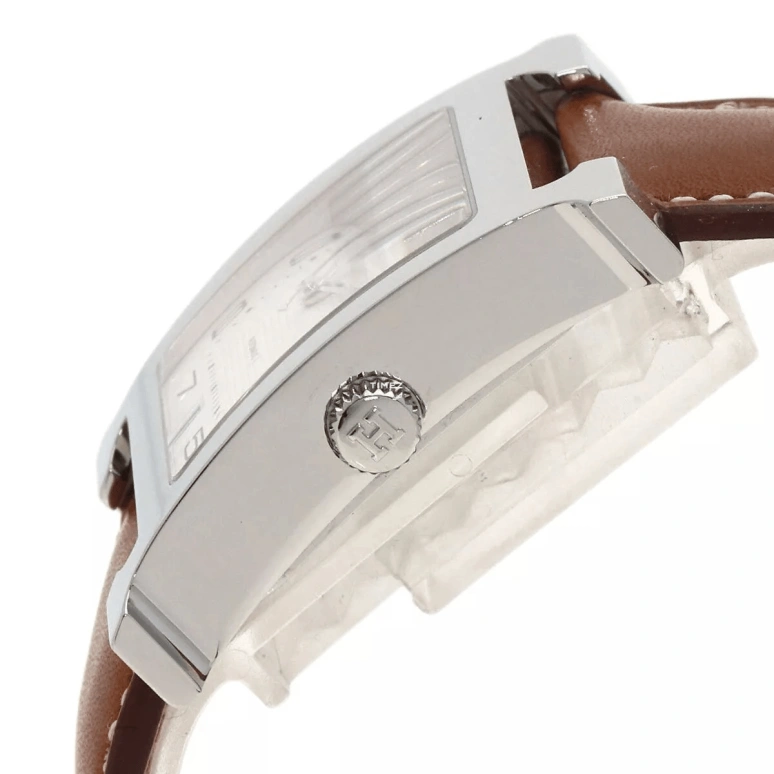 Hermès,Carré H 32.50x42mm,32.50x42mm,Stainless Steel,White,Automatic,Day,Sapphire,HH2810