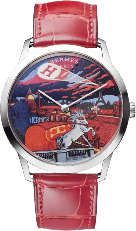 Hermès Slim d'Hermès MINUIT AU FAUBOURG