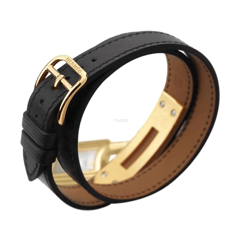 Hermès,Kelly 20x20mm,20x20mm,Stainless Steel,White,Quartz,Sapphire,Other,W023696WW00
