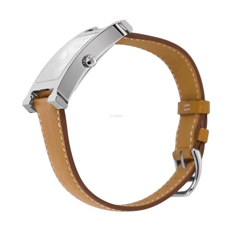 Hermès,Heure H 30.50x30.50mm,30.50x30.50mm,Stainless Steel,White,Quartz,Sapphire,Square,W036831WW00