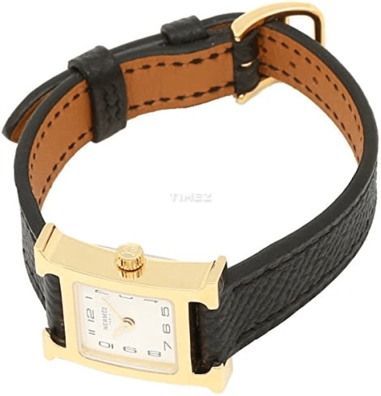 Hermès,Heure H 17.20mm,17.20mm,Stainless Steel,White,Quartz,Sapphire,Square,W037894WW00