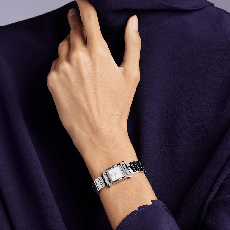Hermès,Heure H 21x17mm,21x17mm,Stainless Steel,Silver White,White,Quartz,Sapphire,Square,W054112WW00