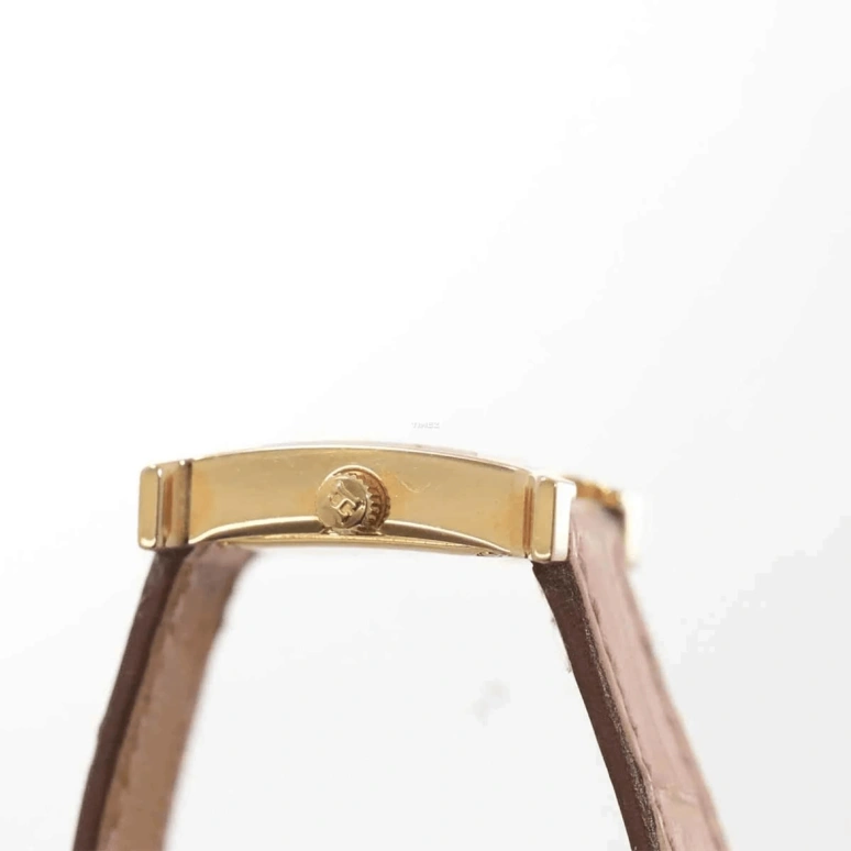 Hermès,H 17mm,17mm,Rose Gold,Silver White,White,Quartz,Sapphire,Crystal Glass,Square,HH1 170