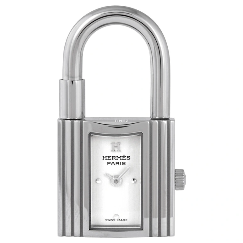 Hermès,Kelly 20mm,20mm,Stainless Steel,White,Quartz,Sapphire,Crystal Glass,Other,W023728WW00