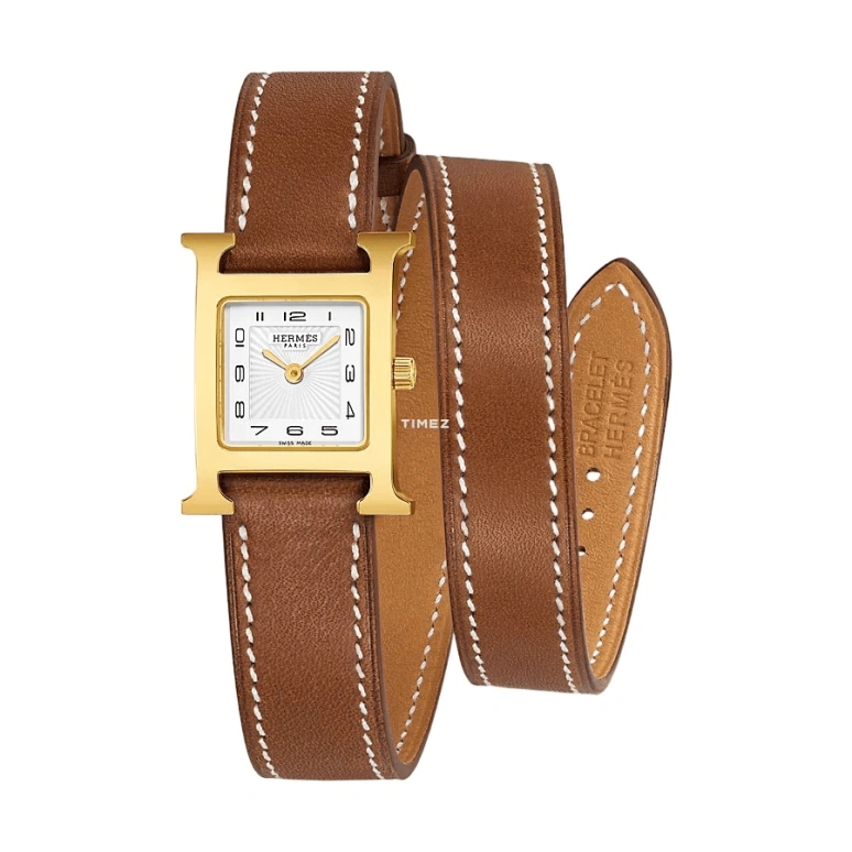 Hermès,Heure H 21x21mm,21x21mm,Stainless Steel,White,Quartz,Sapphire,Crystal Glass,Square,W036737WW00