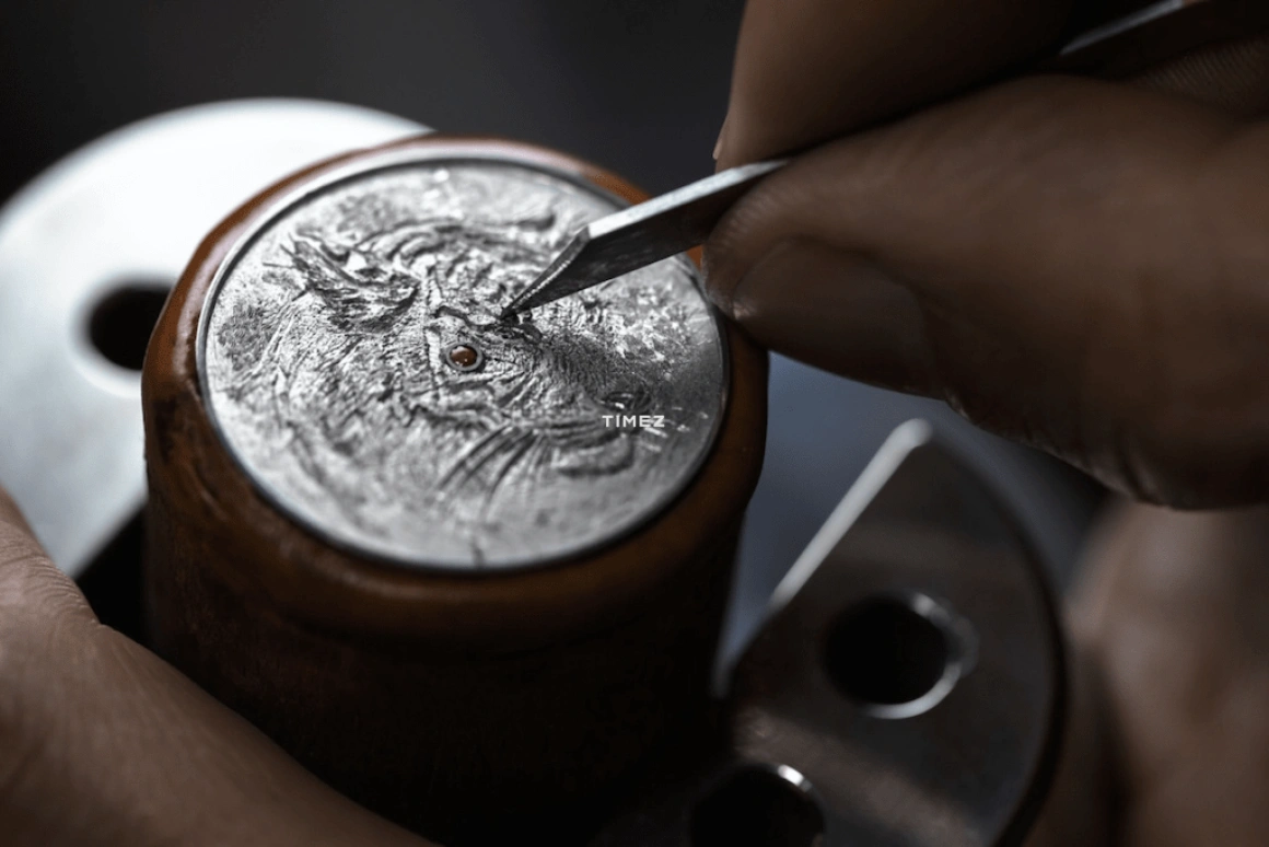 Hermès,Arceau 41mm,41mm,White Gold,Gradient,Automatic,50hours,In-house Caliber,TIGRE