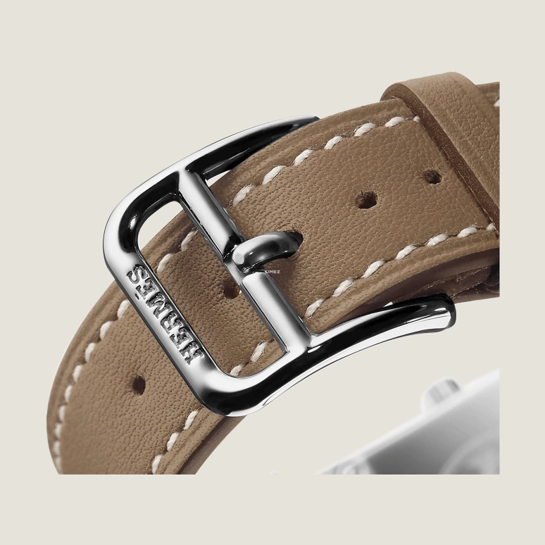Hermès,Heure H 30.50x30.50mm,30.50x30.50mm,Stainless Steel,White,Quartz,Sapphire,Square,W036835WW00