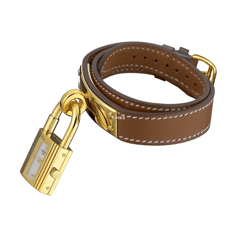 Hermès,Kelly 20x20mm,20x20mm,Stainless Steel,White,Quartz,Sapphire,Other,W023695WW00