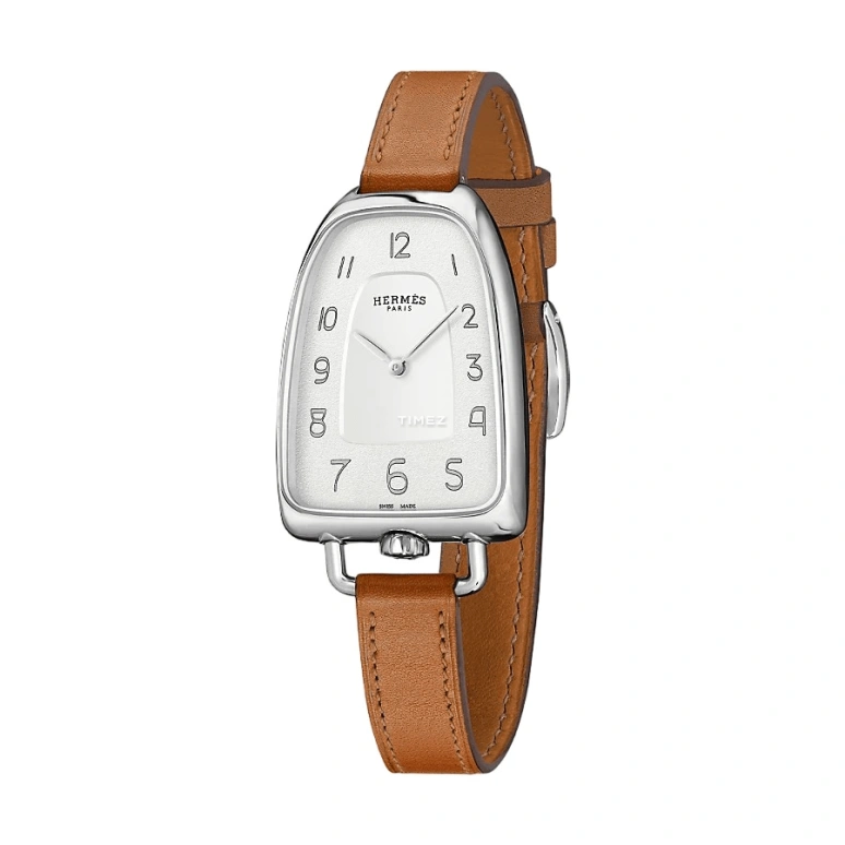 Hermès,Galop D'Hermès 40.80mm,40.80mm,Stainless Steel,Silver White,Quartz,Sapphire,Crystal Glass,Other,W047873WW00