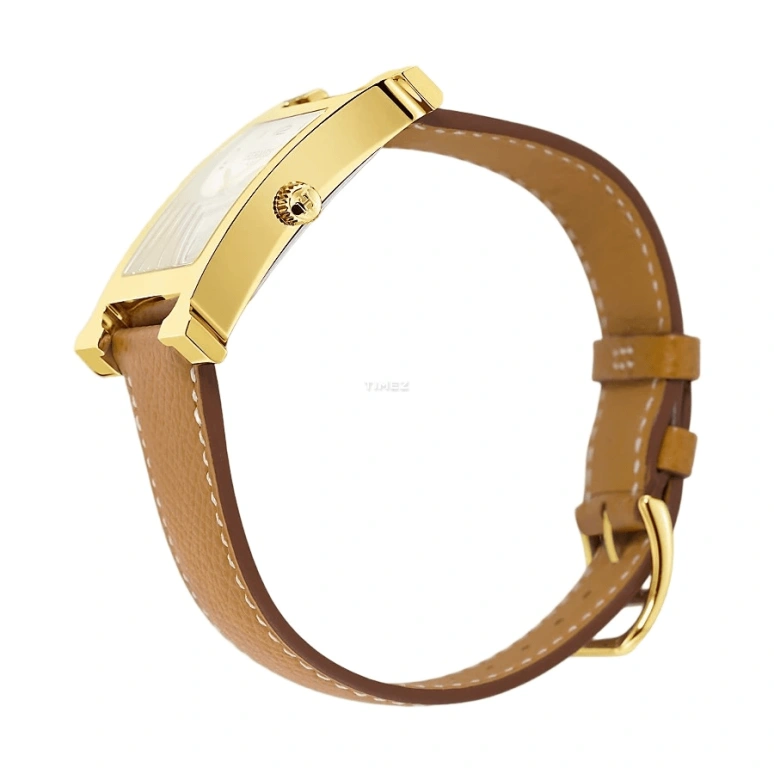 Hermès,Heure H 30.50x30.50mm,30.50x30.50mm,Stainless Steel,White,Quartz,Sapphire,Crystal Glass,Square,W036842WW00