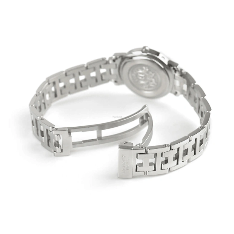 Hermès,Clipper 24mm,24mm,Stainless Steel,Blue,Quartz,Sapphire,Crystal Glass,Round,CL4,CL4.230.218/3796