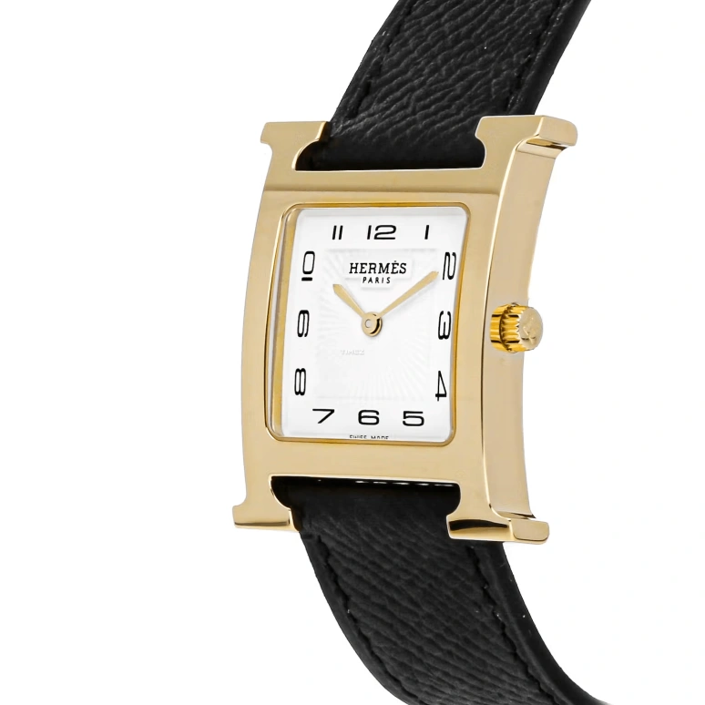 Hermès,Heure H 26x26mm,26x26mm,Stainless Steel,White,Quartz,Sapphire,Crystal Glass,Square,W036784WW00