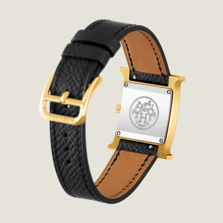 Hermès,Heure H 21x21mm,21x21mm,Stainless Steel,White,Quartz,Sapphire,Crystal Glass,Square,W036733WW00