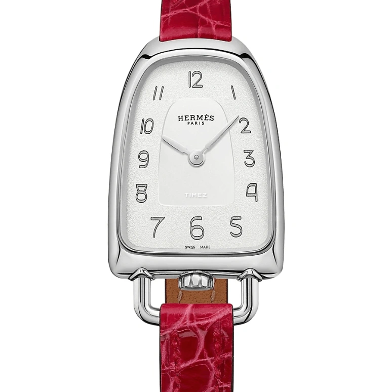 Hermès,Galop D'Hermès 20x32mm,20x32mm,Stainless Steel,White,Quartz,Sapphire,Other,W053759WW00