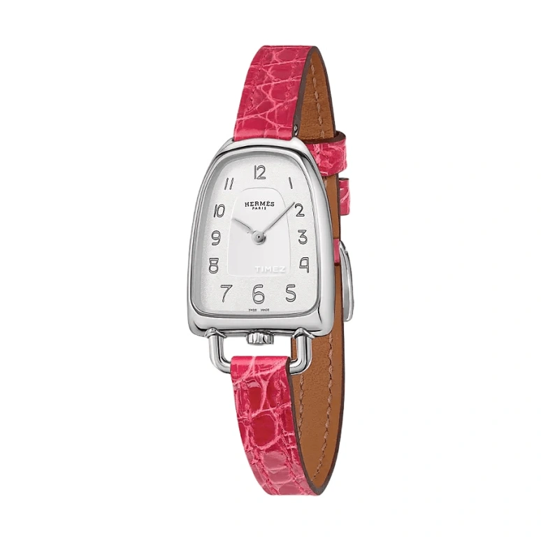 Hermès,Galop D'Hermès 20x27.20mm,20x27.20mm,Stainless Steel,White,Quartz,Sapphire,Other,W053758WW00