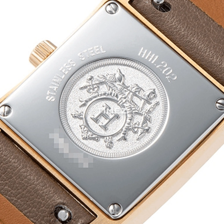 Hermès,Heure H 21mm,21mm,Stainless Steel,White,Quartz,Sapphire,Square,W049198WW00