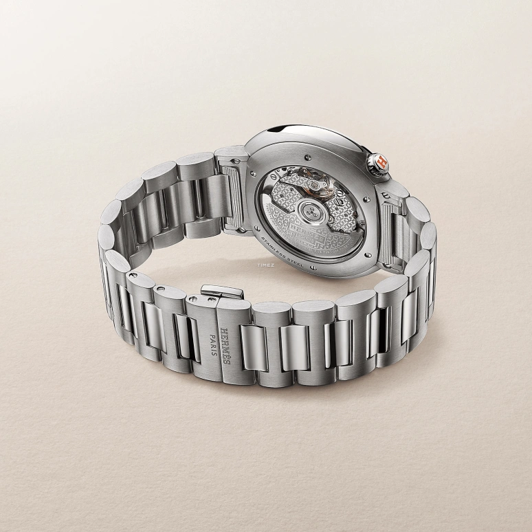 Hermès,Hermès Cut 36mm,36mm,Stainless Steel,Silver White,Automatic,50hours,In-house Caliber,W403190WW00