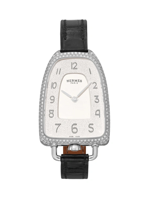 Hermès,Galop D'Hermès 40.80mm,40.80mm,Stainless Steel,Silver White,Quartz,Sapphire,Other,W047886WW00