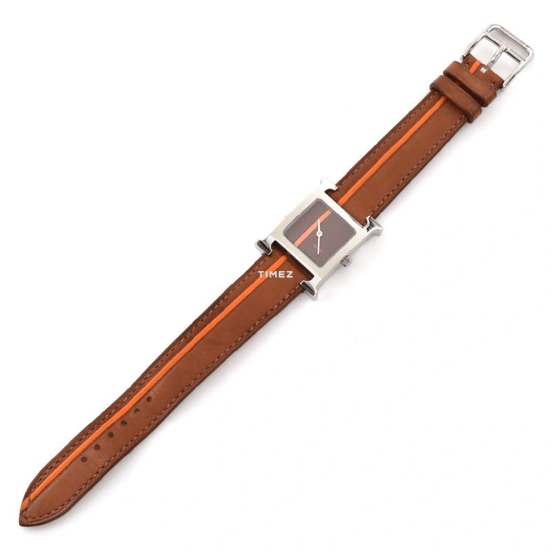 Hermès,H Hour 30x21mm,30x21mm,Stainless Steel,Multi-Color,Quartz,Sapphire,Crystal Glass,Square,HH1,HH1.210.435/VBOA